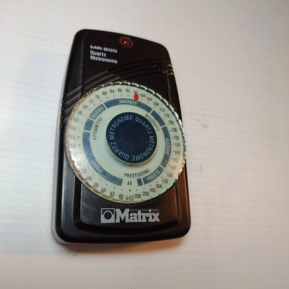 MATRIX MR-500 Quartz Metronome * Tested
