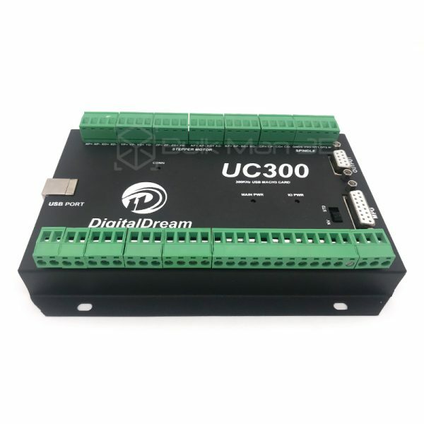 MACH3 USB 4 Axis UC300 Controller Kit for QueenBee Work-Bee CNC Router Machine