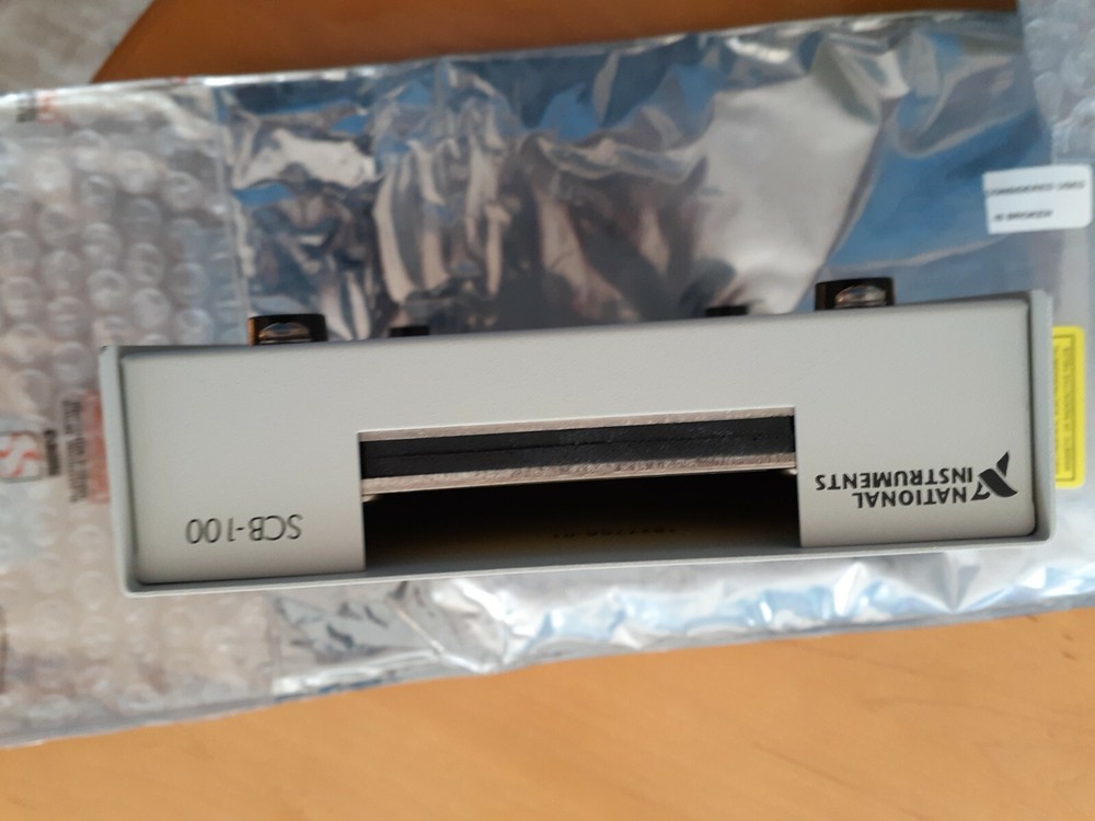 NI PXI6508 module, connector block and cable