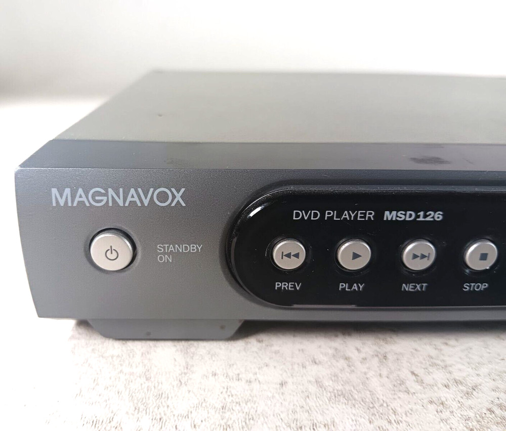Magnavox DVD Player MSD126 No Remote Control