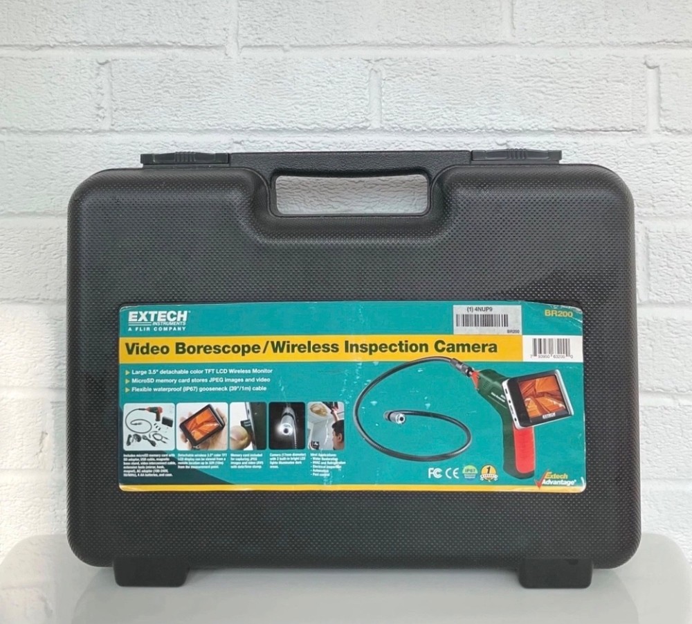 Extech Video Borescope/Wireless Inspection camera BR200 Works