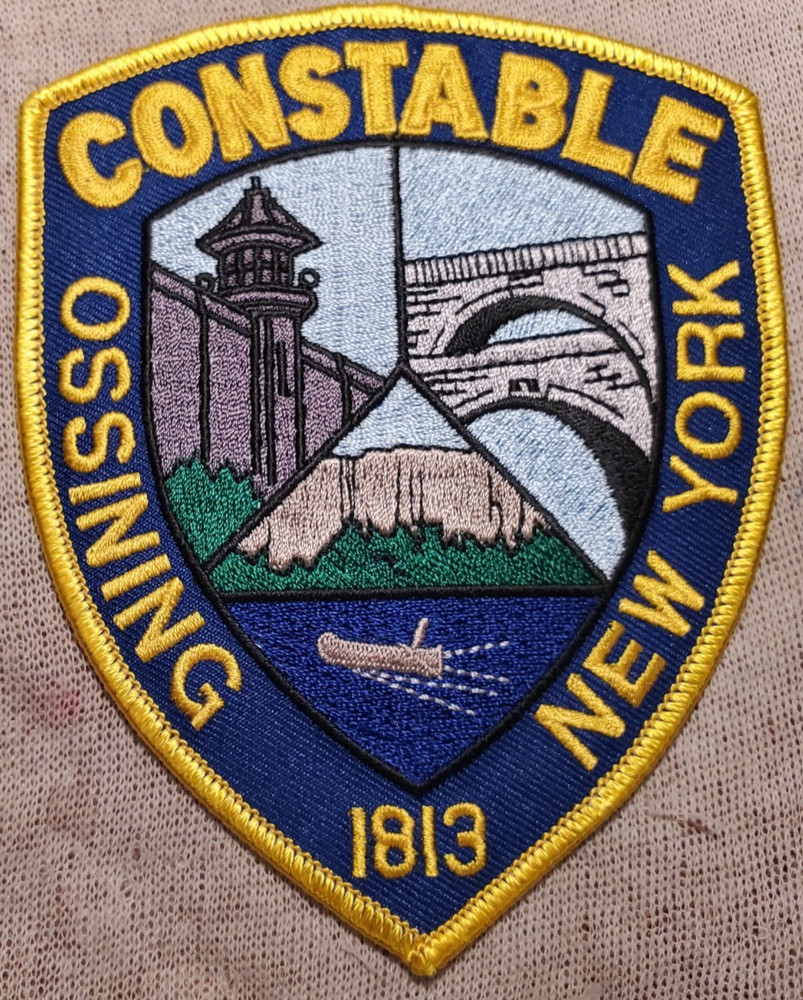 NY Ossining New York Constable Shoulder Patch