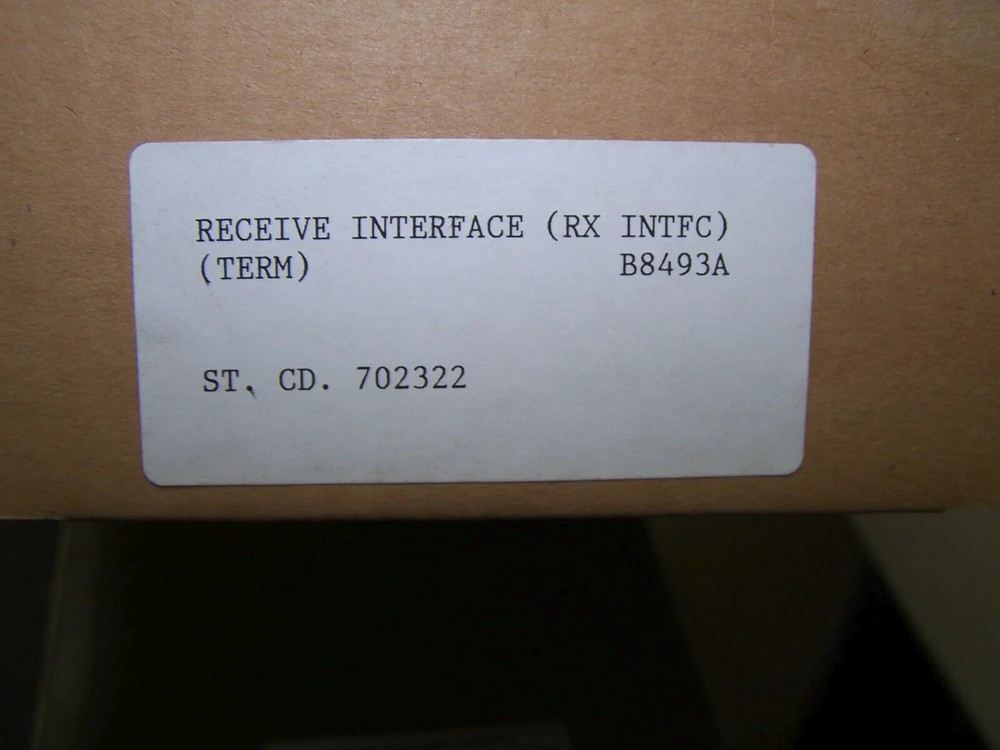 NEC Receive Interface (RX INTFC) (TERM) B8493A Circuit Board