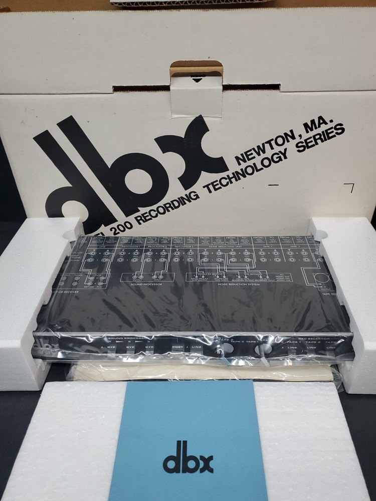 DBX 200 Recording Technology Series Program Route Selector New Open Box Vintage