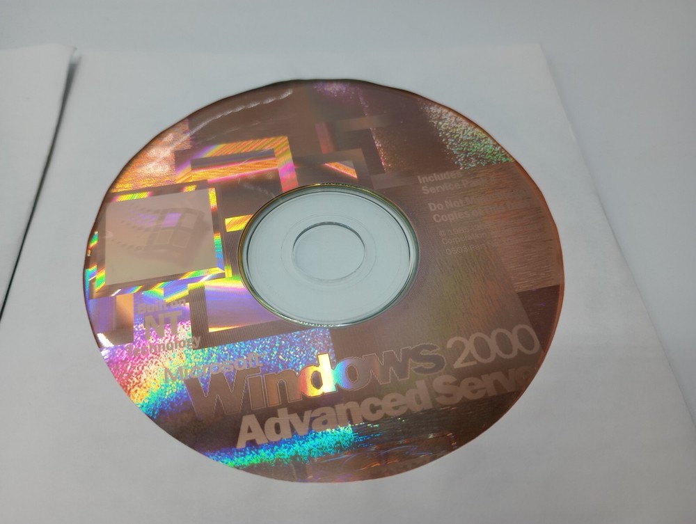 Microsoft .net Enterprise Servers 11 Disc set w/6 Keys - Win 2000 - Pre-owned