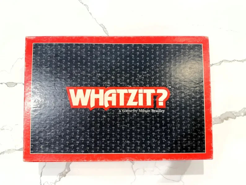 WHATZIT? Board Game - (1987) Milton Bradley - COMPLETE