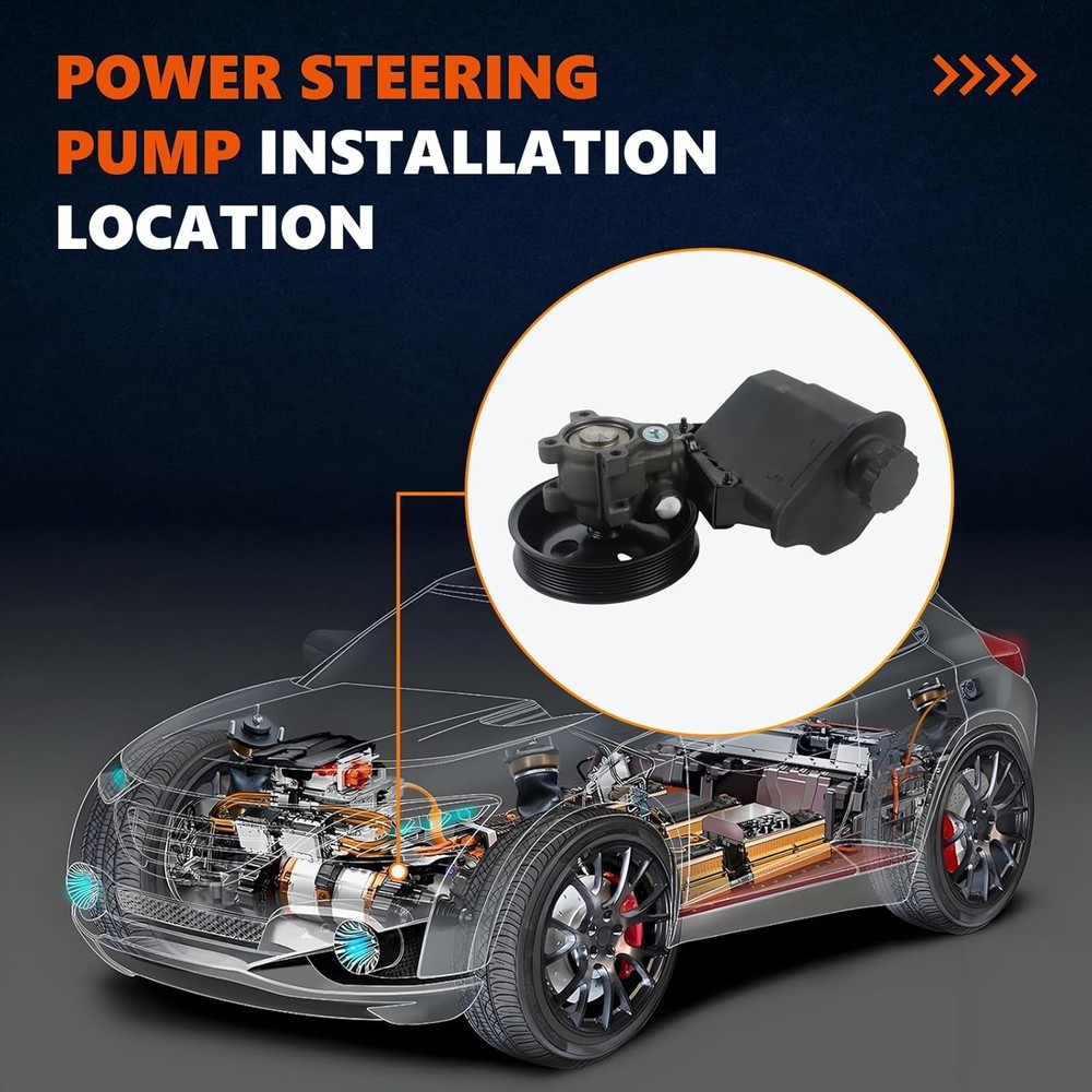 Dodge Ram Power Steering Pump 4.7L