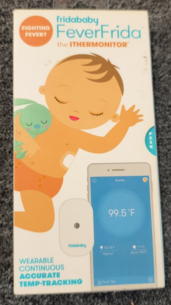 Frida Baby Smart Thermonitor Temperature Tracking Touchless Babies - New , D2