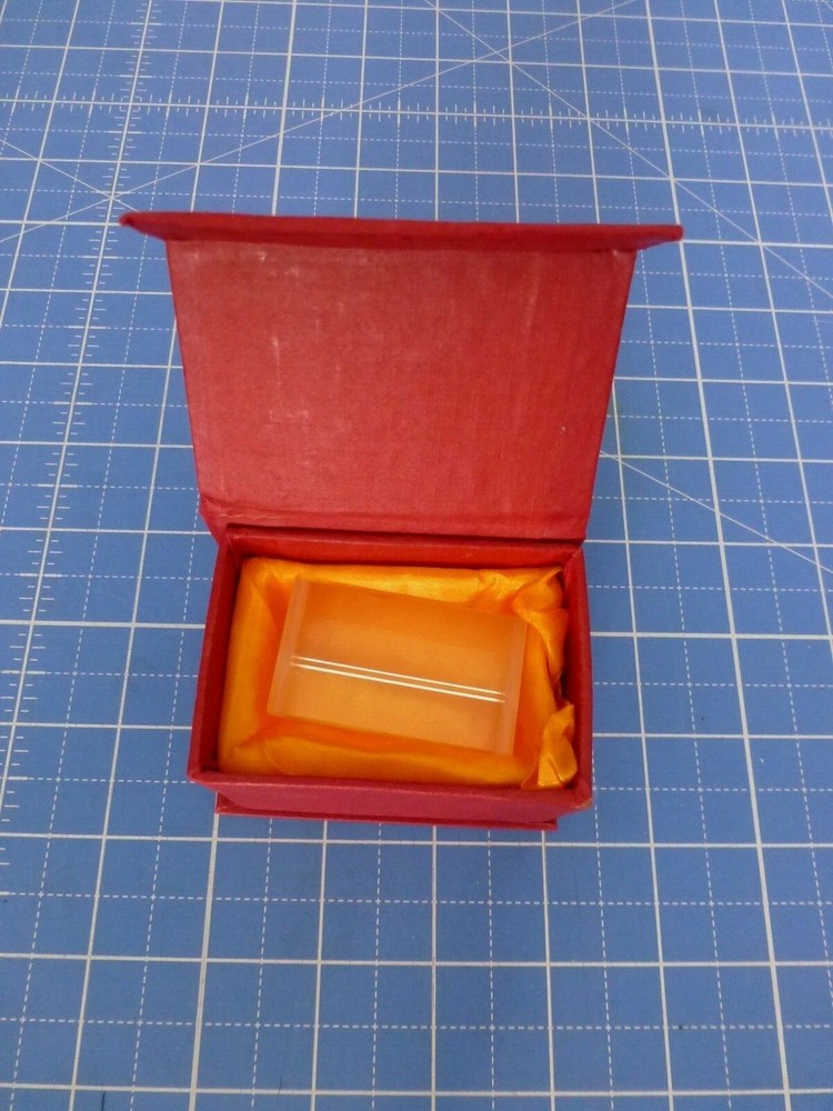 Lot of 9 50x30x30mm 2in Beveled Triangular /Triangle Prism School Light Spectrum