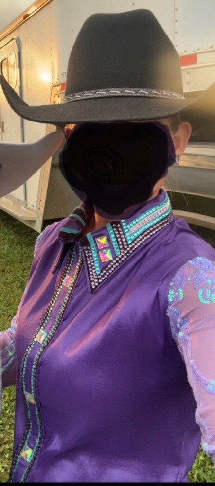 Western Show Shirt and Saddle Pad