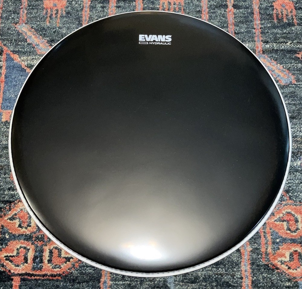 Evans Hydraulic Black Tom Drum Head, 20 Inch