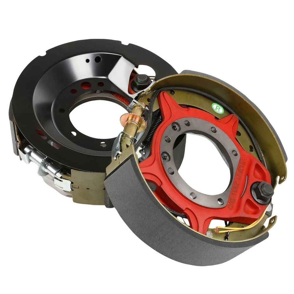 2pcs 12-1/4x4" 10K HD Electric Backing Plate 10000 Trailer Brake Fits Dexter US