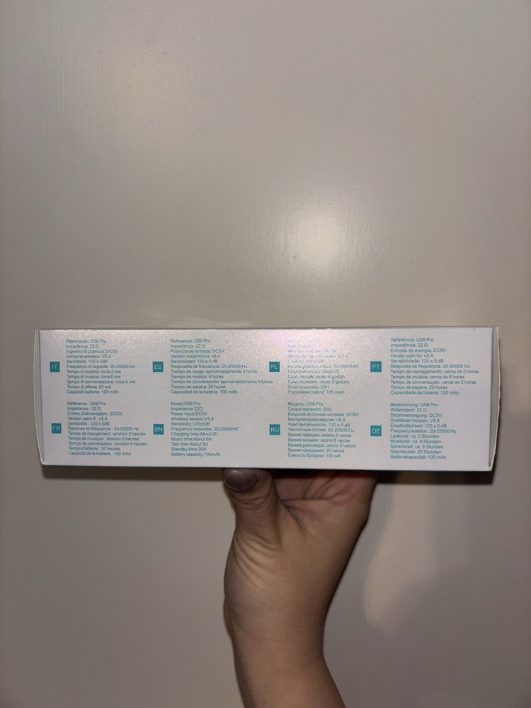 Smart Audio Sunglasses G58 Pro