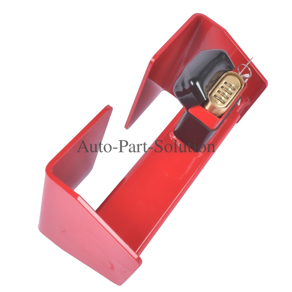 Heavy Duty Cargo Lock Cargo Container Lock 9-3/4" to 16" Range w/ 4-Digit Lock