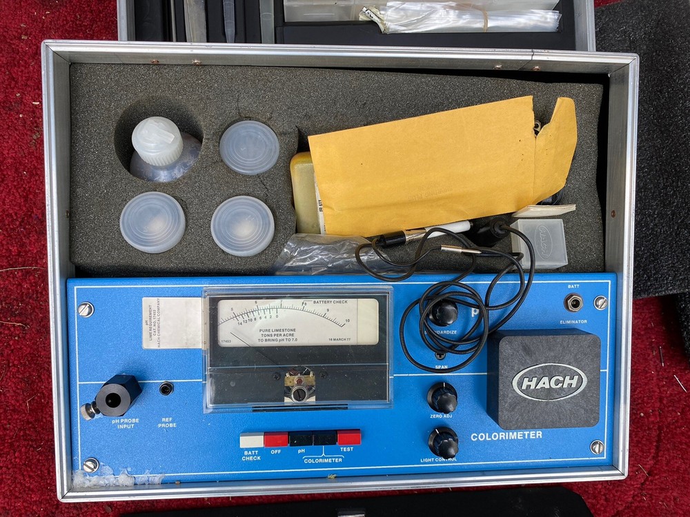 vtg Hach Soil Test Labratory