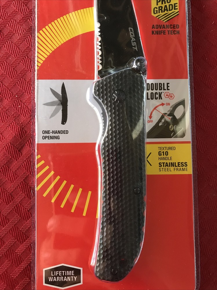 COAST Double Lock Folding Knife DX344