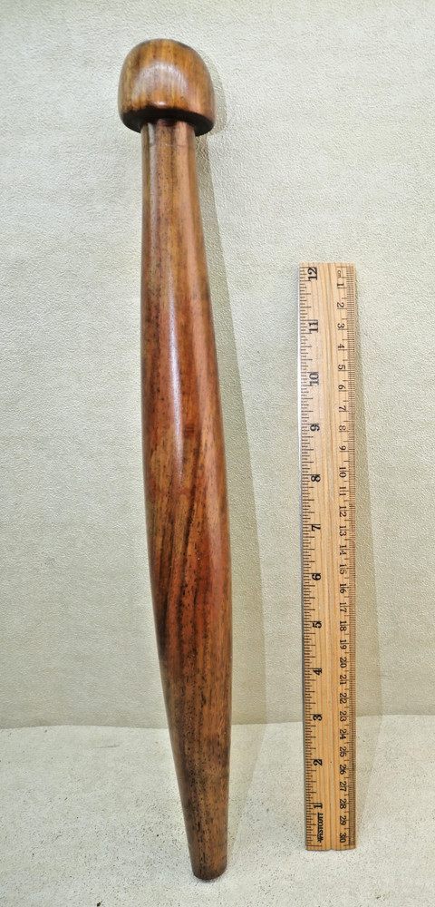 LARGE ROSEWOOD SLICK CHISEL HANDLE OLD TOOLS FOR TIMBER FRAMING CHISEL