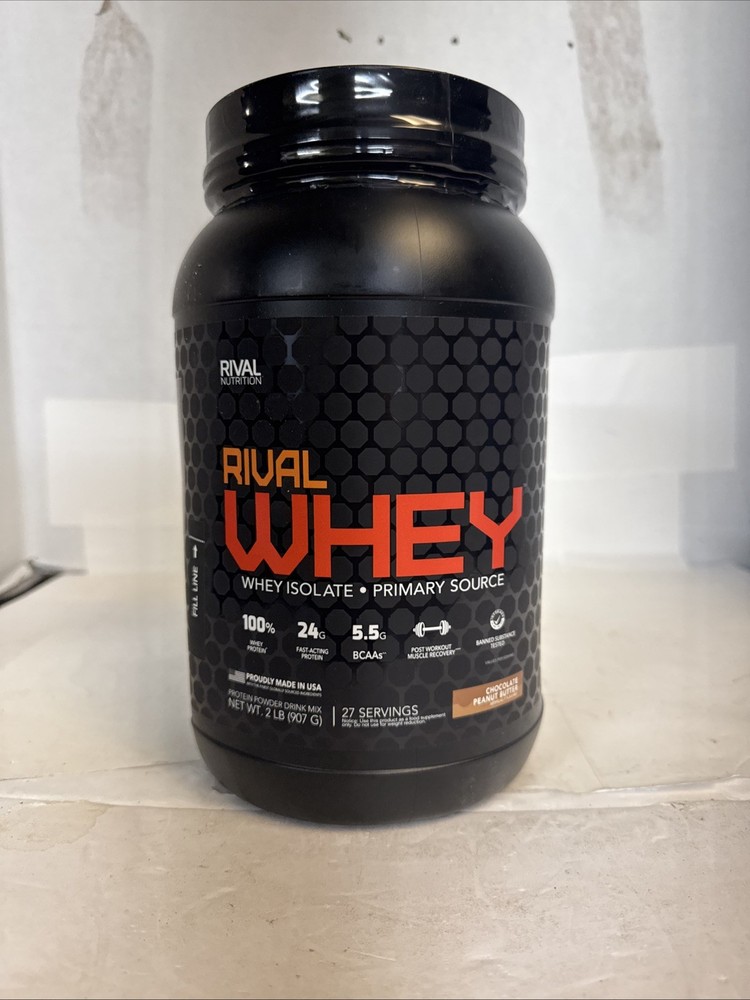 Rival Whey Chocolate Peanut Butter 2Lb Exp1/2027