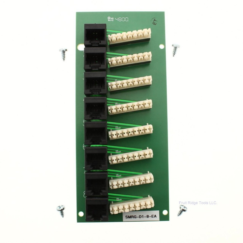 Suttle RG-D1-8 8-Port Cat5e Board 110IDC Termination Data Distribution