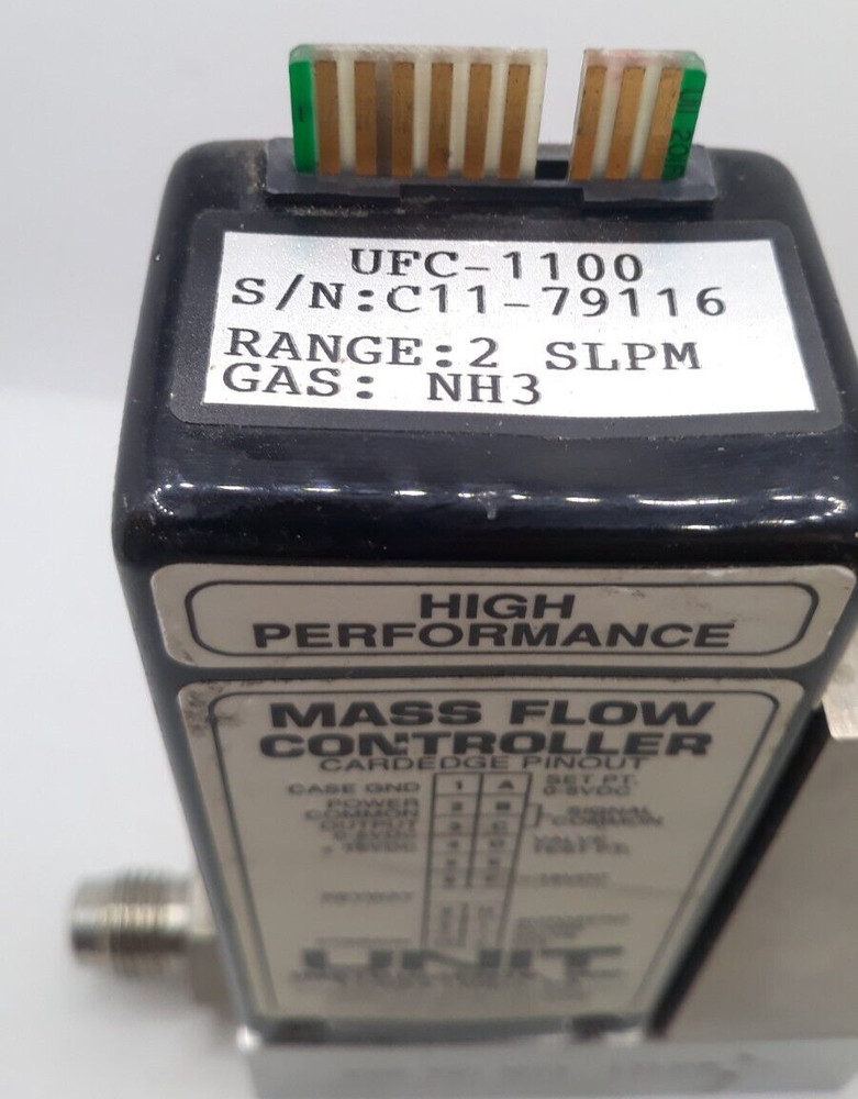 Unit UFC-1100 Mass Flow Controller Range 2 SLPM Gas NH3