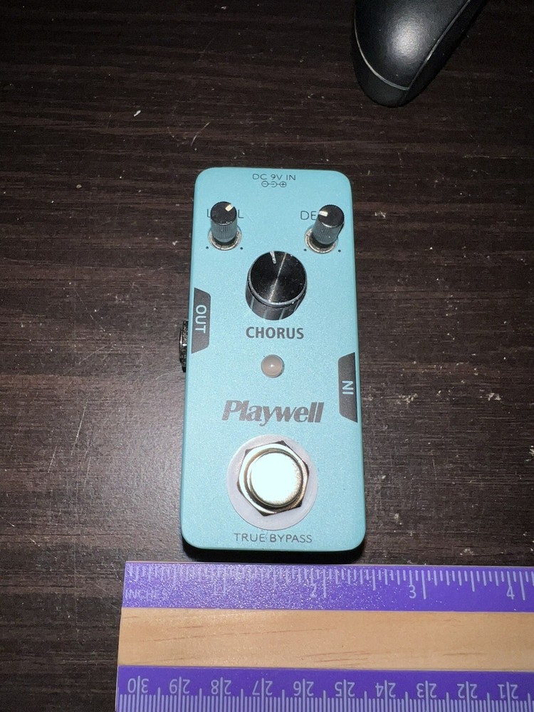 Playwell Chorus Guitar Effects Pedal
