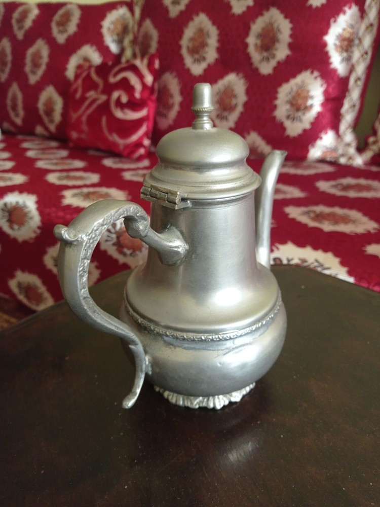 Antique silver teapot