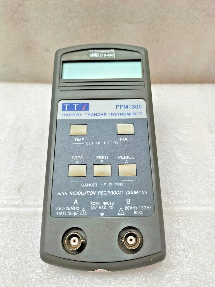 THURLBY THANDAR INSTRUMENTS PFM1300 FREQUENCY COUNTER