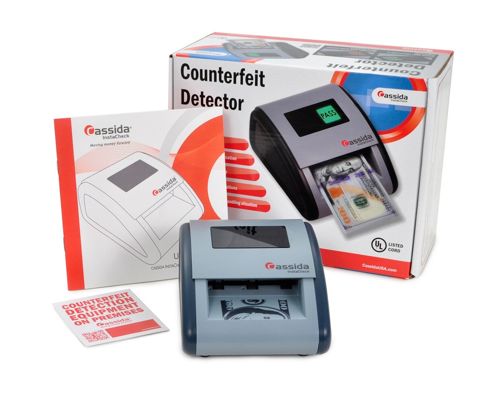 Cassida InstaCheck Automatic Counterfeit Detector with Infrared Technology