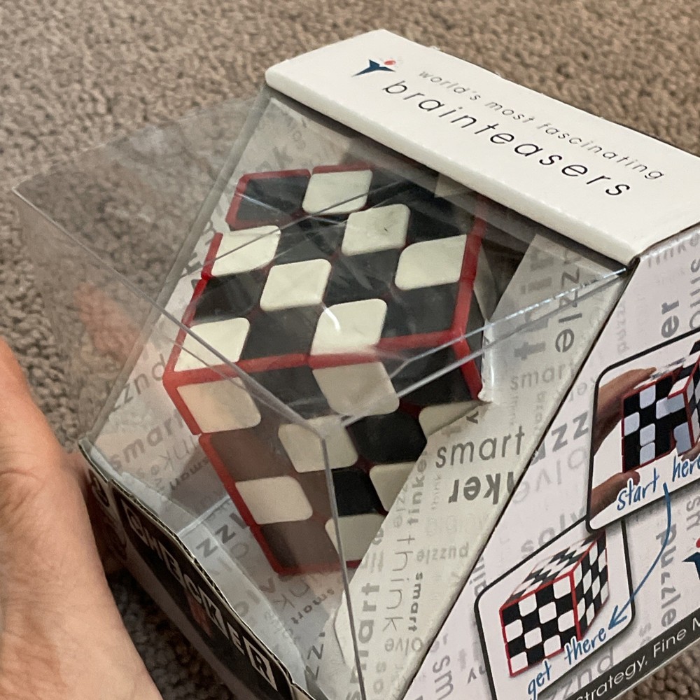 MEFFERT’S CHECKER CUBE SIMILAR TO RUBIK’S CUBE -NIP
