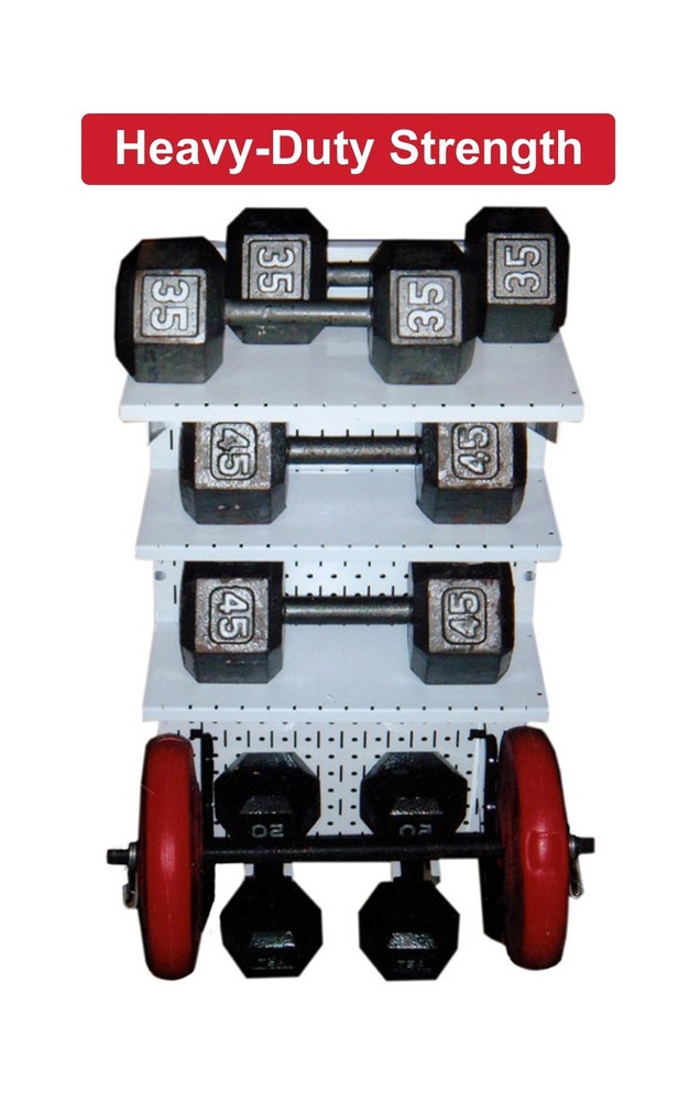 Wall Control Pegboard Organizer 4 ft. Metal Pegboard Standard Tool Storage Ki...