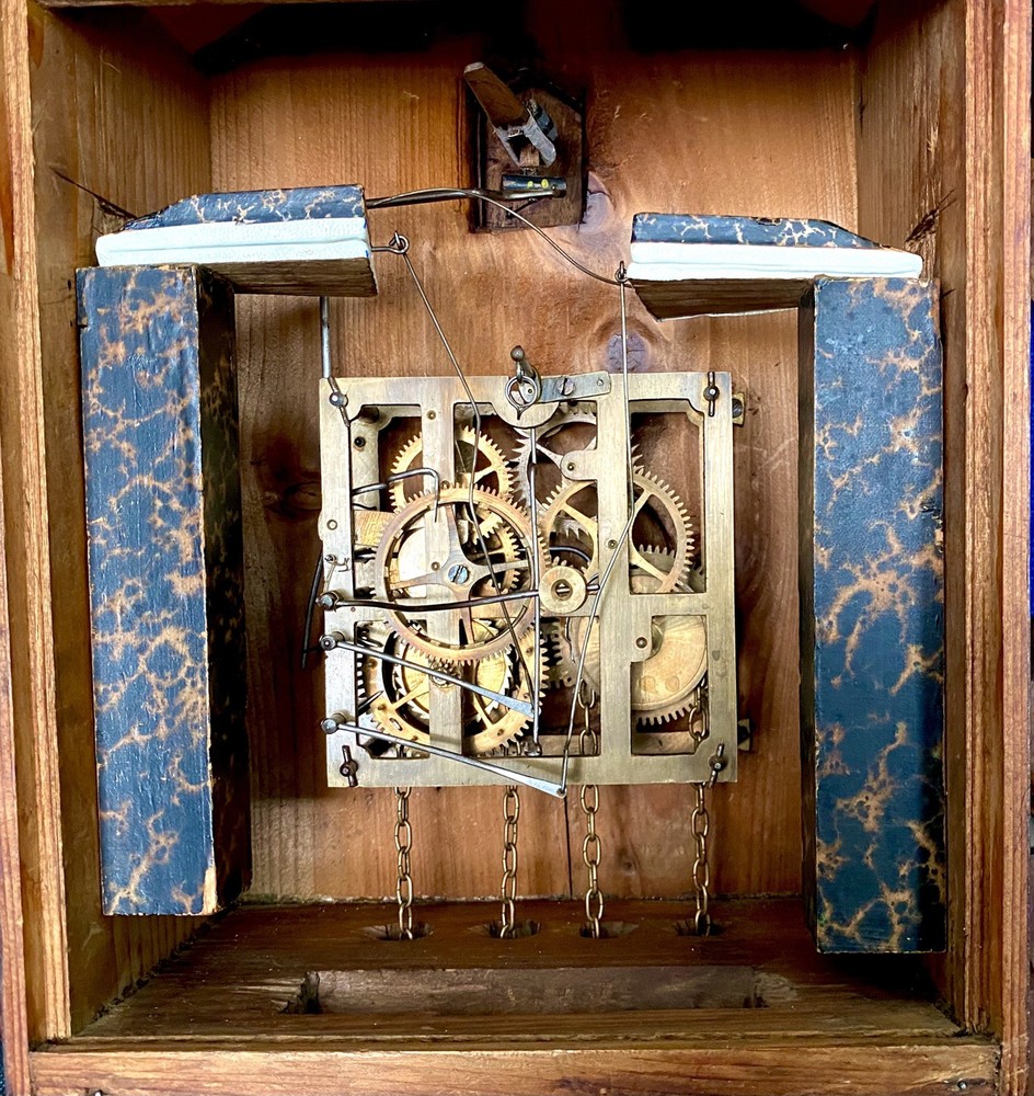 Antique Black Forest Cuckoo Clock
