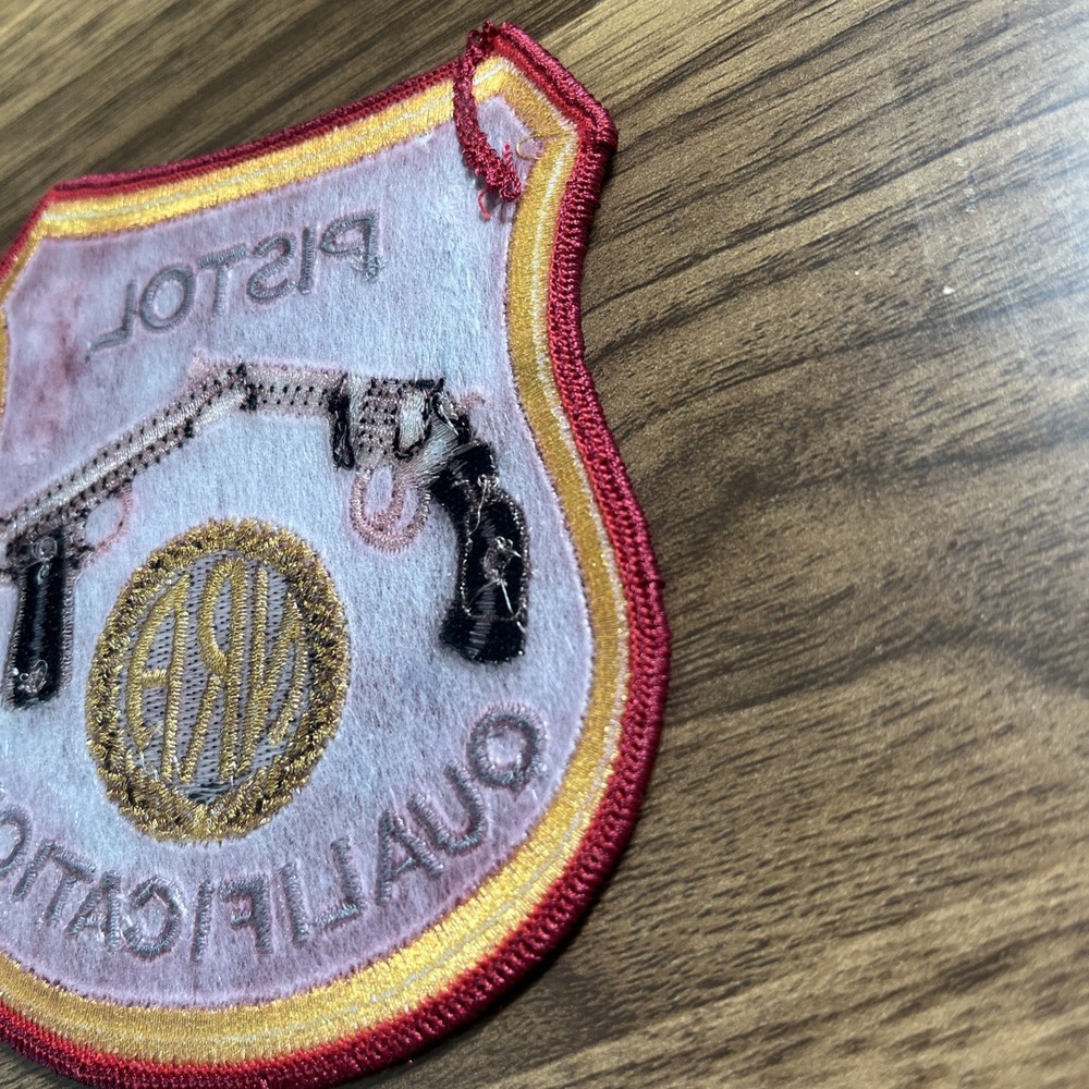NRA Handgun Qualification Program Patch Marksmanship Award Badges