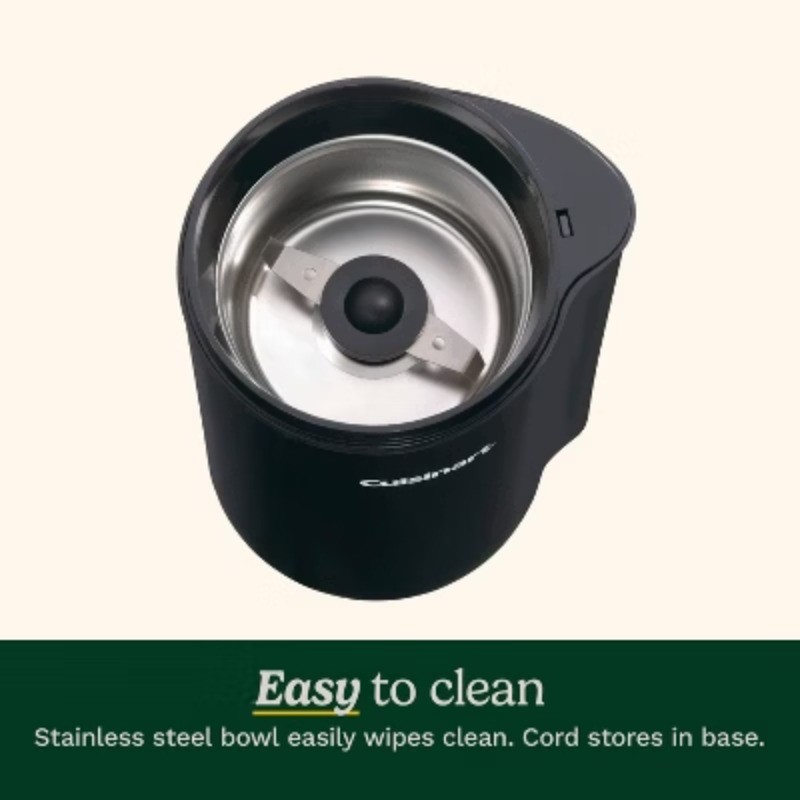 2.5oz Electric Coffee Grinder Black DCG-20BKN