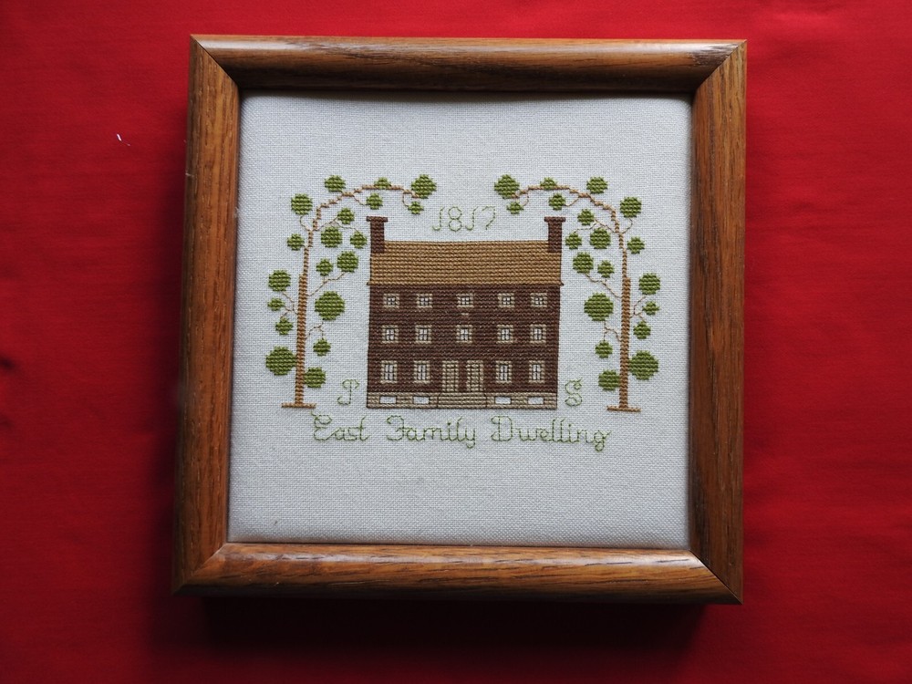 (2) Counted Cross Stitch Shaker Sampling 1986 Margaret & Margaret Leaflet