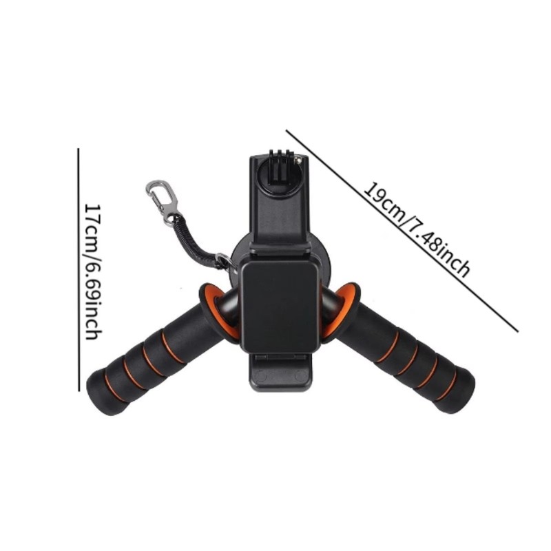 PVC Diving Boosters Handlebars Underwater Scooter Handle Easy to Installation