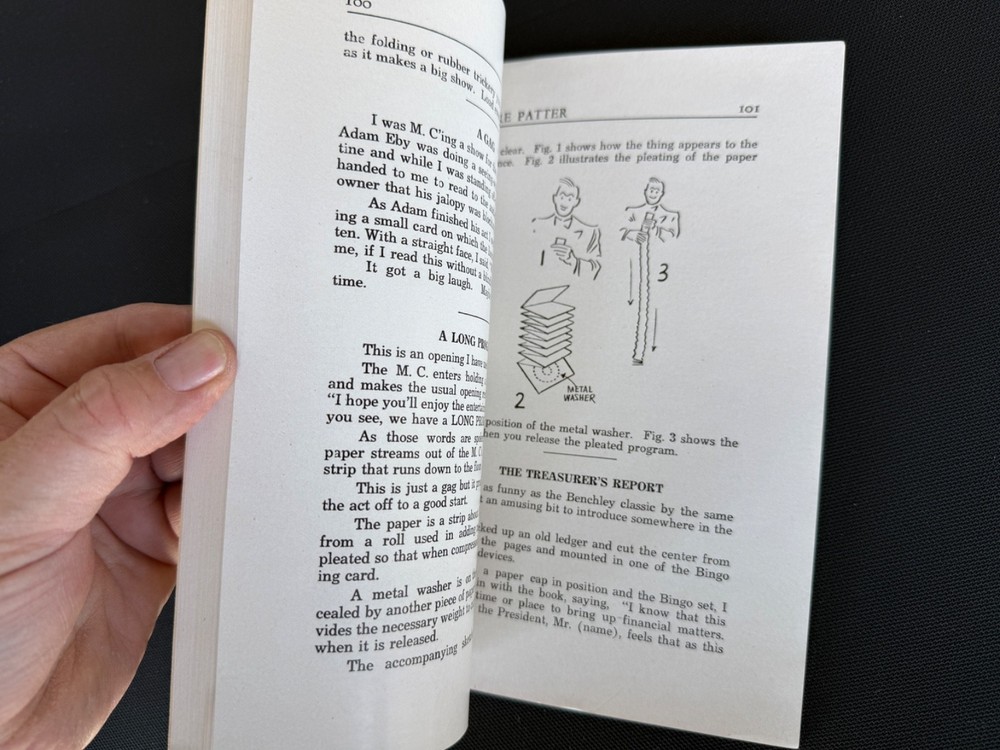 "More Patter" by Sid Lorraine Vintage 1950 Magic Trick Book SIGNED