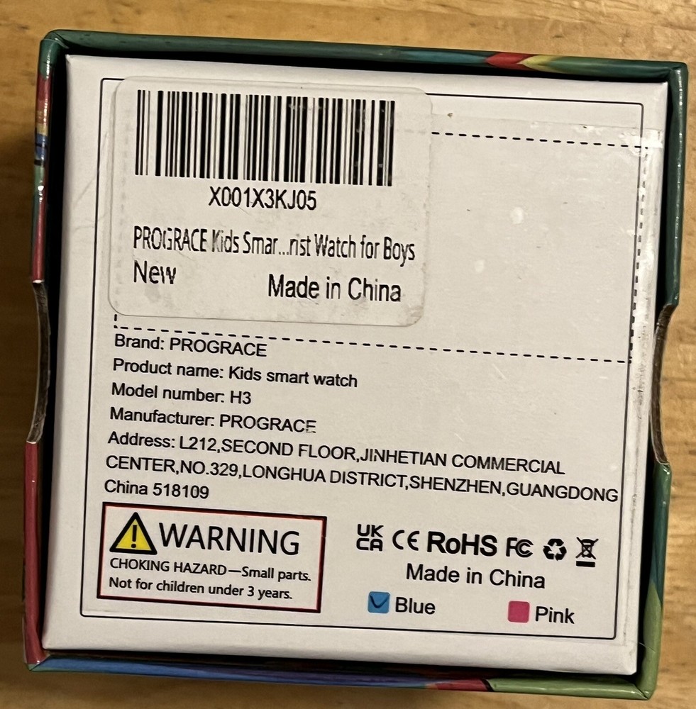 Prograce Kids Smart Game Watch, A-31