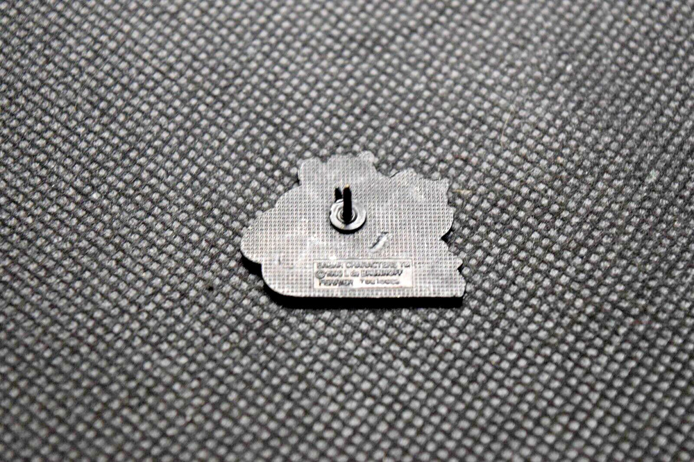 Elephants Sledding Ski Pin