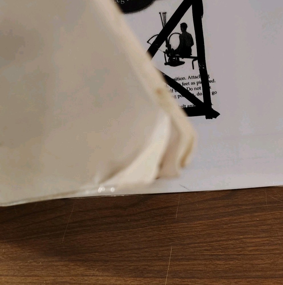 Bowflex Power Pro Workout Poster Laminated Single Sided Mounted READ