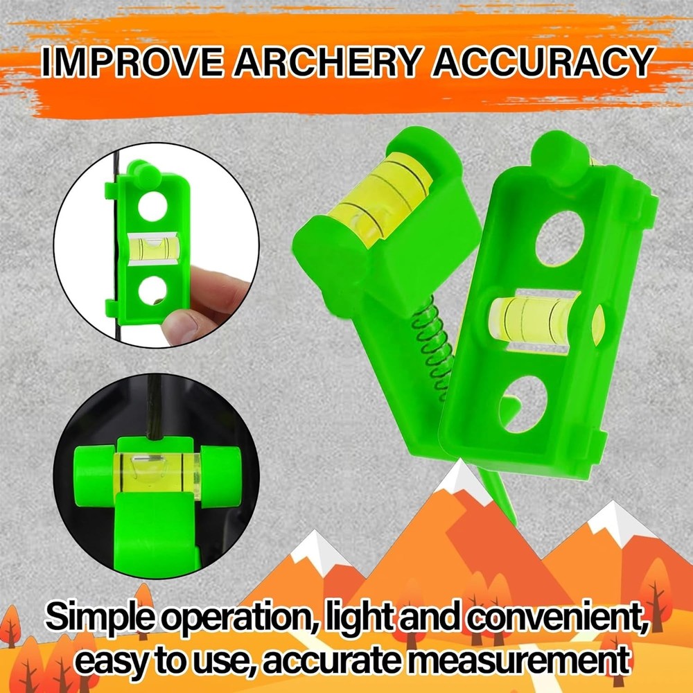 Manual Archery Level Tool - Versatile Compound Bow Balancer with Spring Design