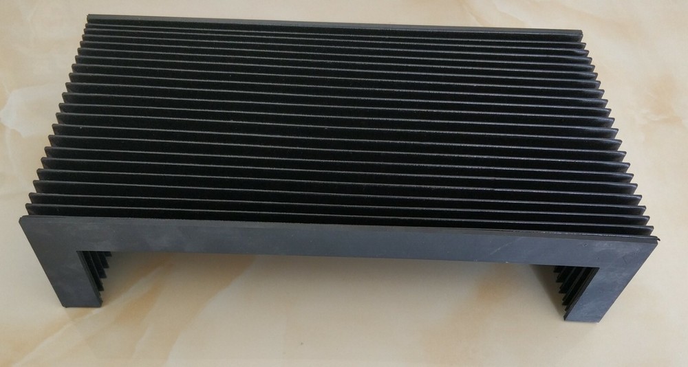 U type machine dust bellow ,inside: width 260mm x height 70mm x Lmax1000 mm