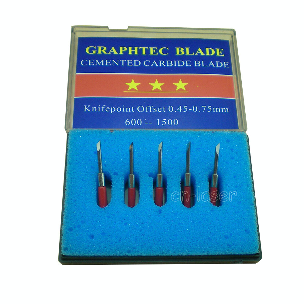 5Pcs 45° HQ Graphtec CB 15 Blades for Vinyl Cutter Cutting Plotter
