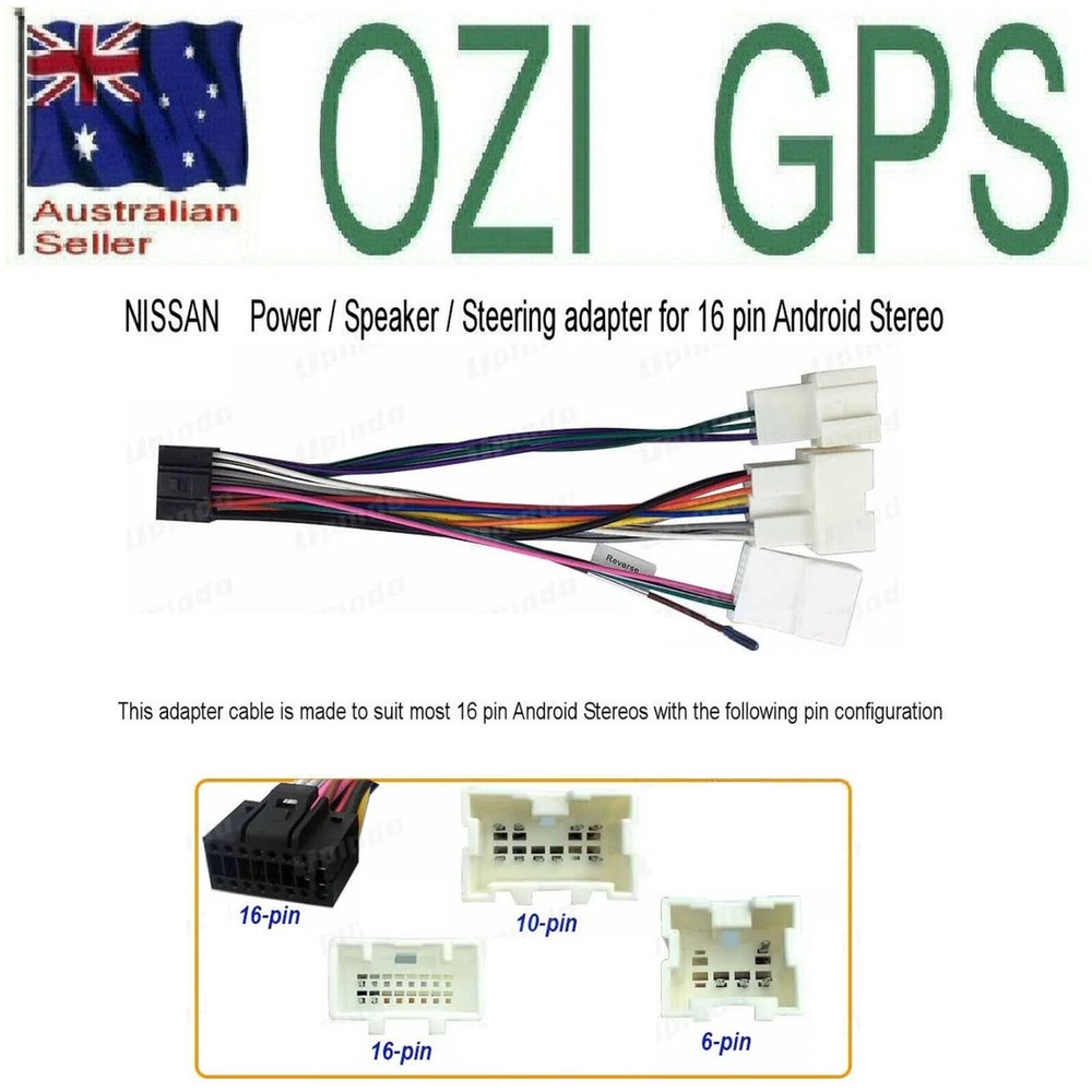 KIA OPTIMA 2011-2015  ANDROID HEAD UNIT POWER /STEERING/CAMERA ANTENNA CABLING