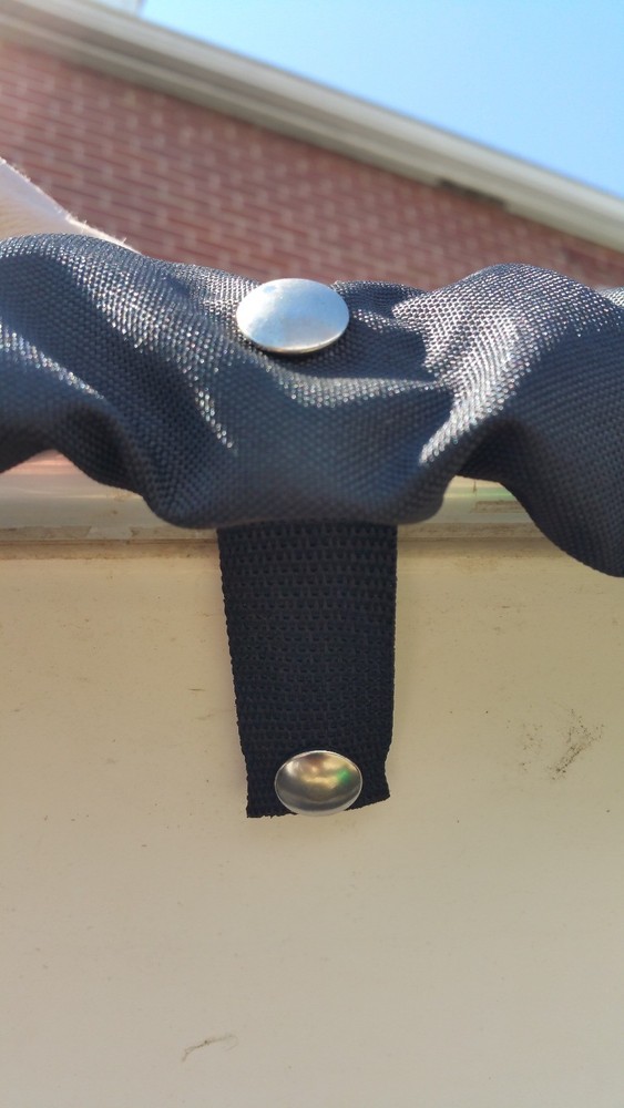 (5) Boat cover extension snaps 3" Blue