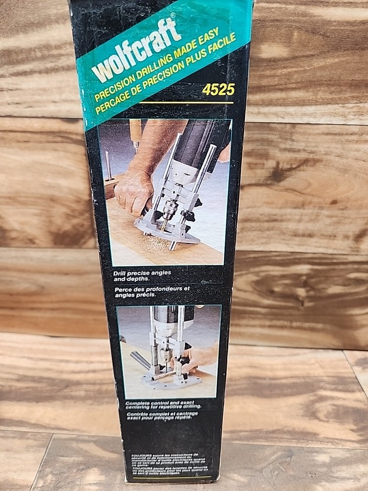 Wolfcraft 4525 Multi-Angled Drill Guide Up To 45 Degrees