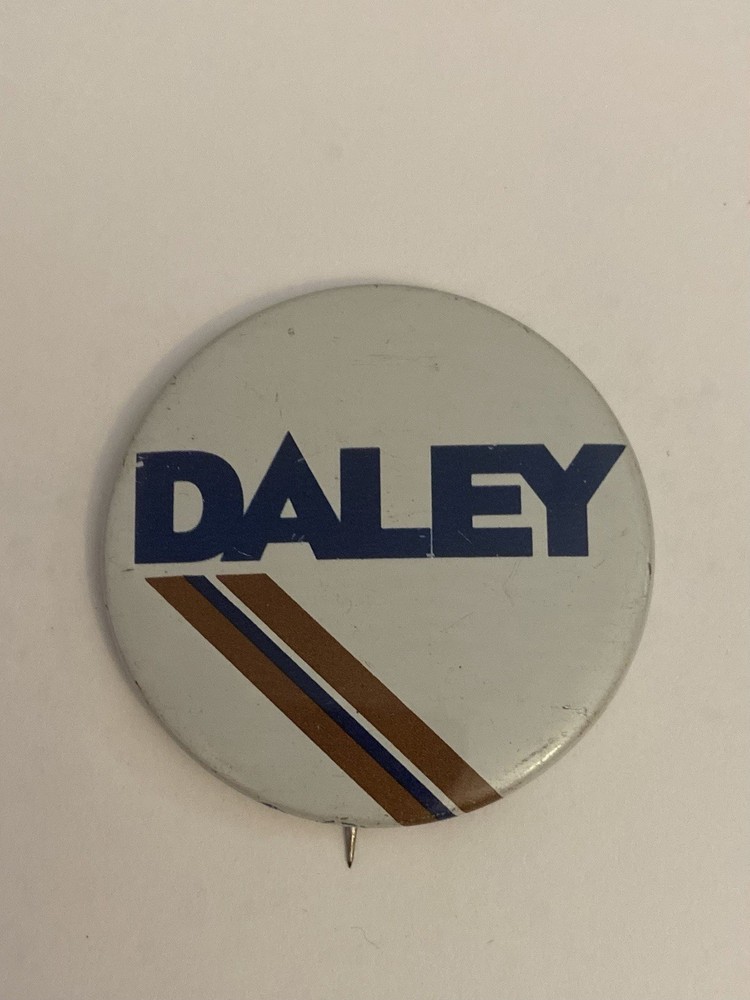 Daley Chicago Pin Back Button P184