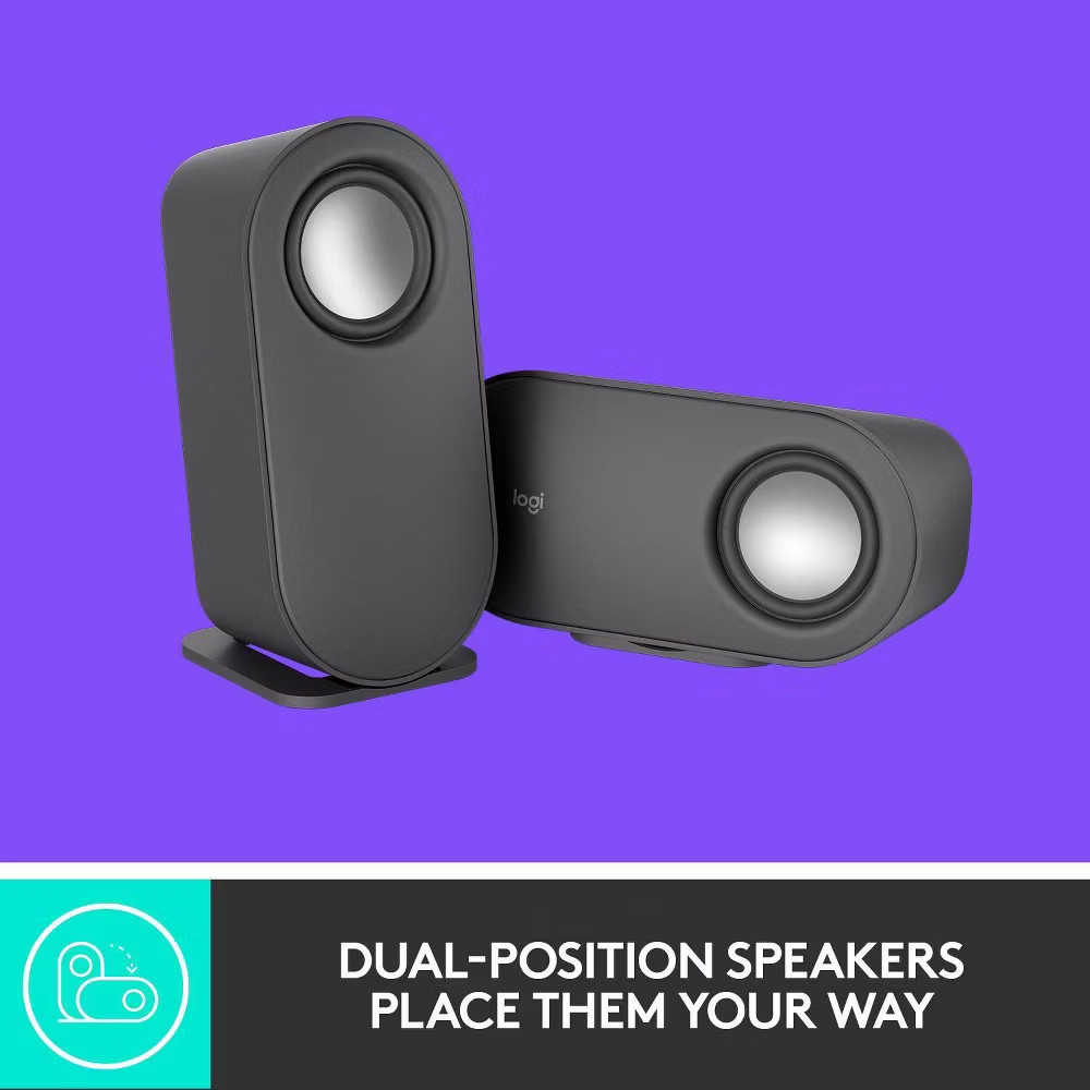Logitech Z407 Bluetooth Computer Speakers and Subwoofer with Wireless Control: