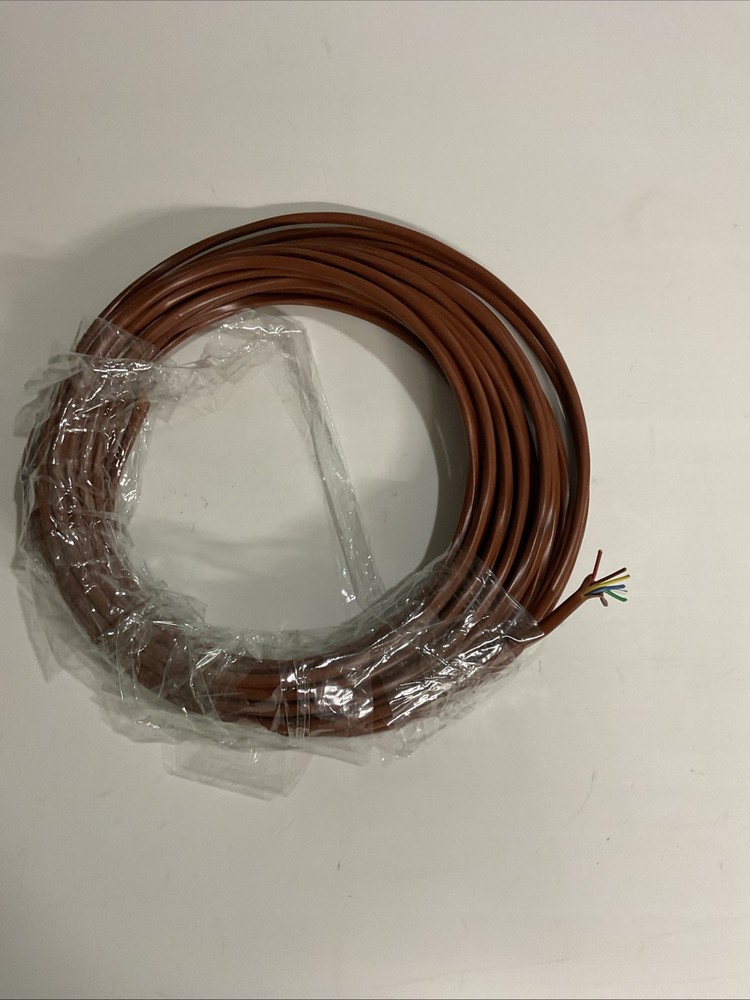 National 18/6C Baroplen Solid Plenum Thermostat Cable White /50ft