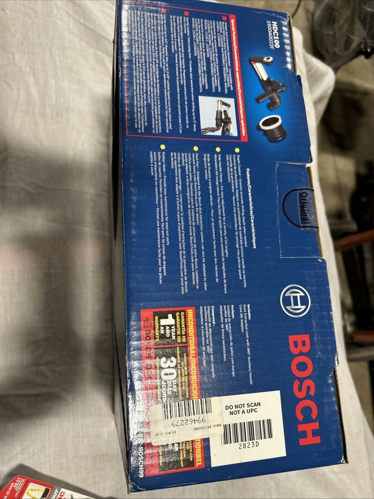 Bosch HDC100 SDS-Plus Depth Control Dust Extraction Attachment Rotary Hammer NEW