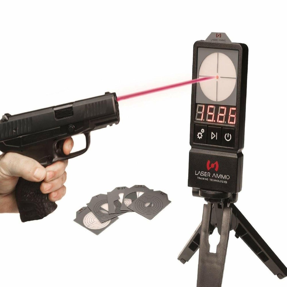 Laser Ammo LaserPET II Electronic Target System, 6 Dryfire Training Programs